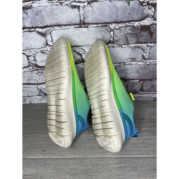 Cole Haan Zero Grand 212850 Journey Blue Yellow Synthetic Shoes Women 7.5M US/38 - Picture 16 of 16